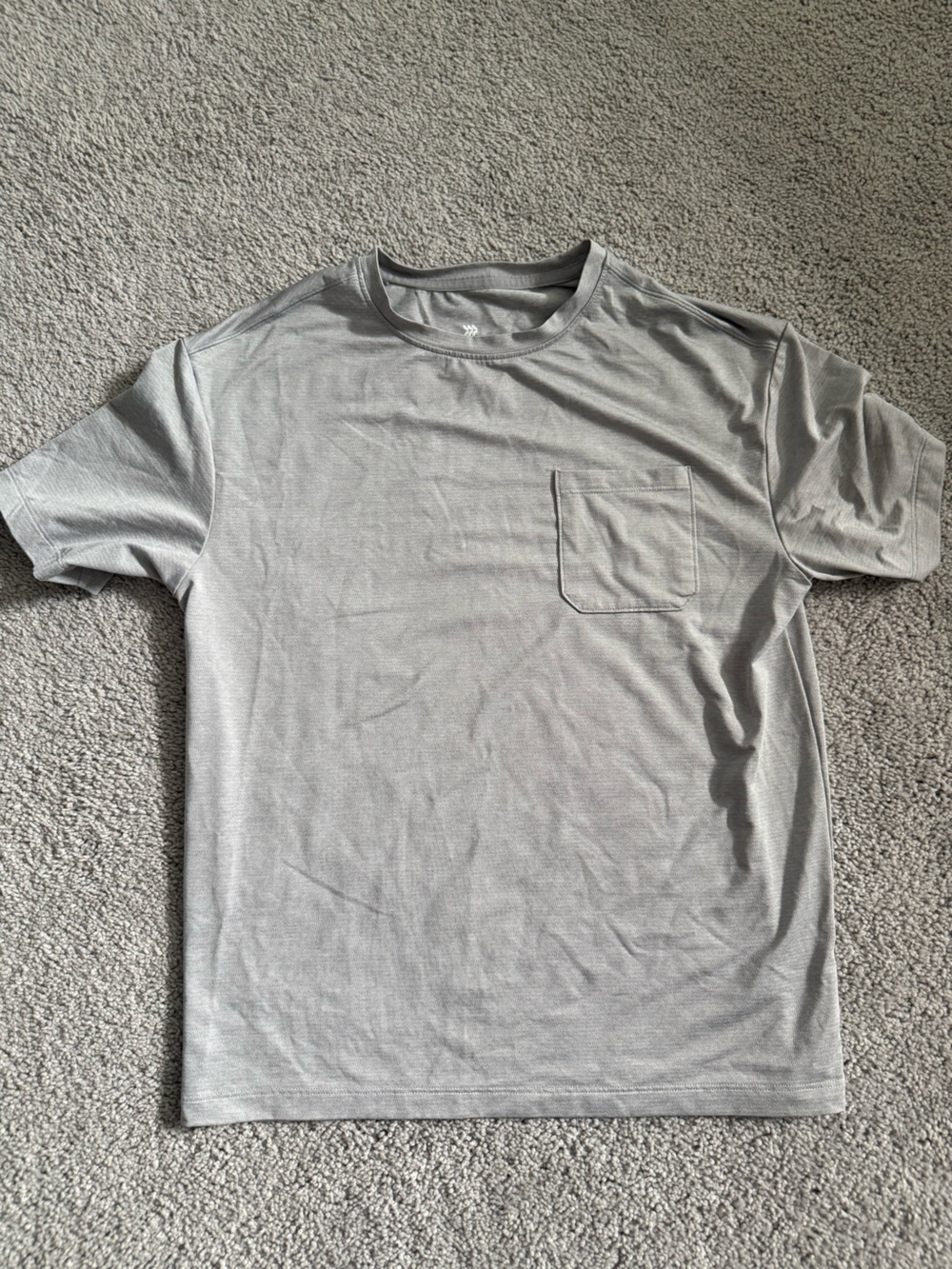 all in motion Boys Pocket Crew Neck T-Shirt - Light Gray